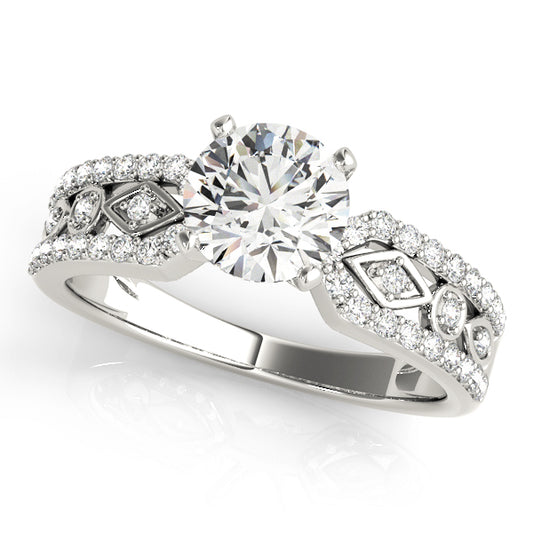 Catyleen Round Engagement Ring