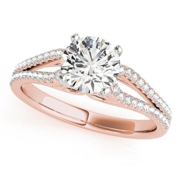 Luvianne Round Engagement Ring