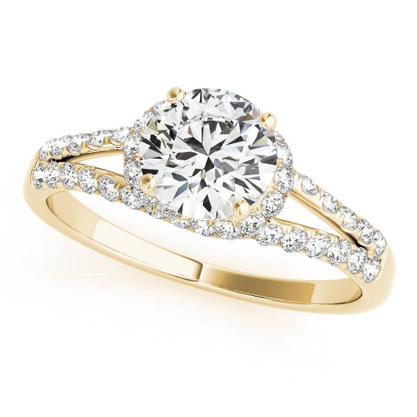 Rillie Round Engagement Ring