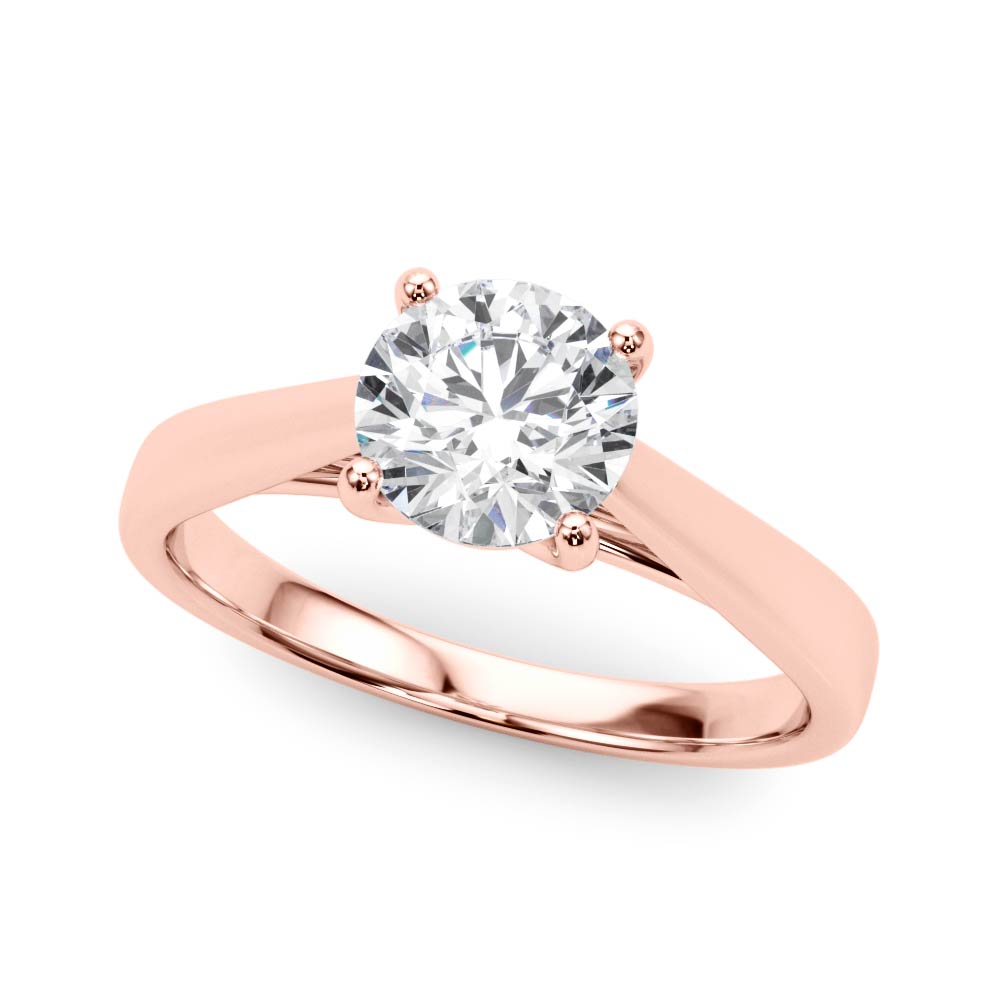 Della Round Engagement Ring