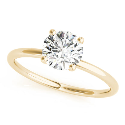 Lovly Round Engagement Ring