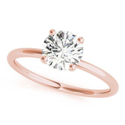 Lovly Round Engagement Ring